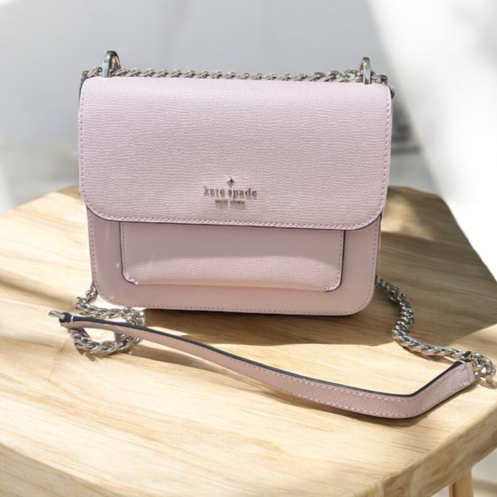NWOT Kate Spade Remi Flap Chain Crossbody in Light Rose 🌹🩷